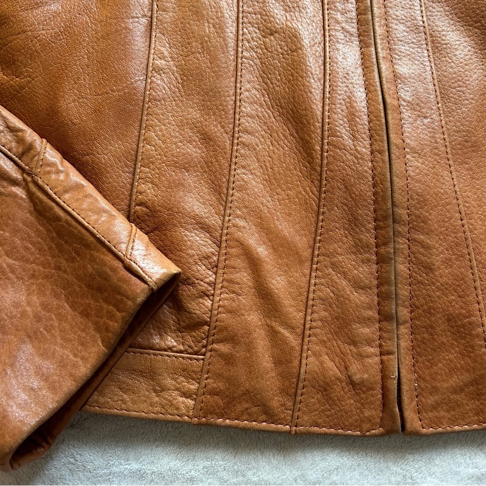 Wilsons vintage real Leather Jacket - Picture 4 of 10